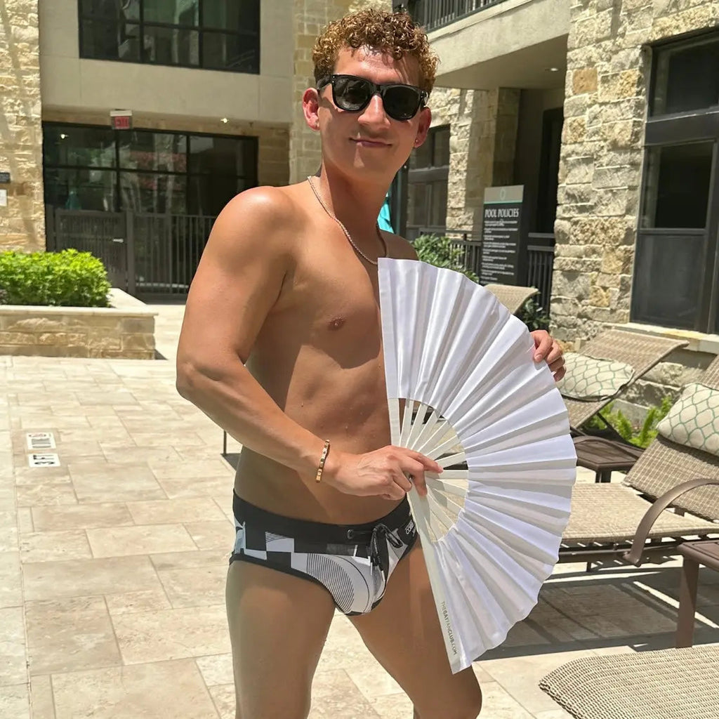 The White Fan (UV) The Gay Fan Club