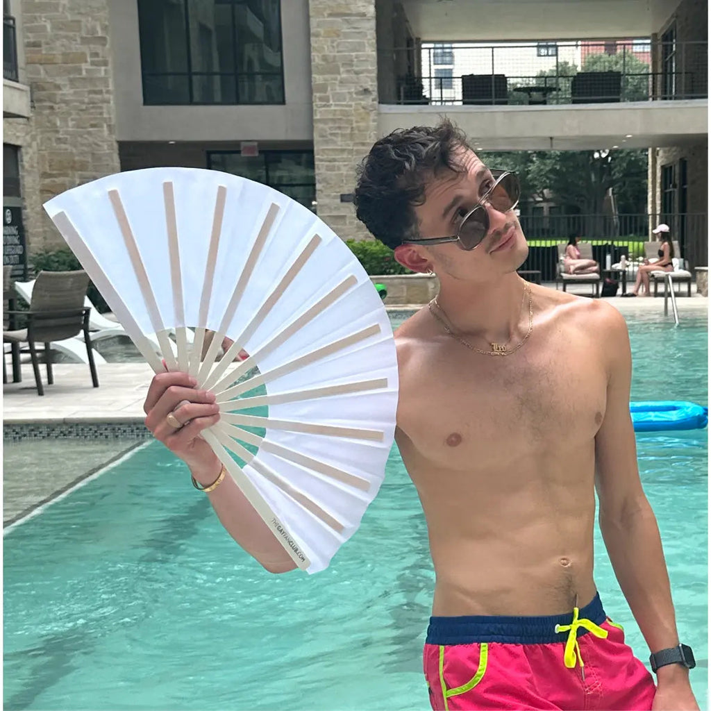 The White Fan (UV) The Gay Fan Club