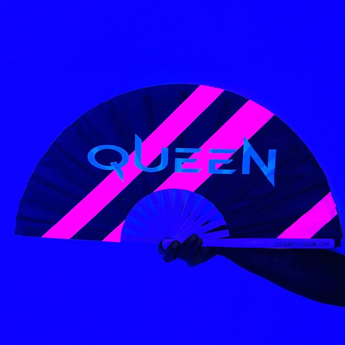 Queen Fan (UV) The Gay Fan Club