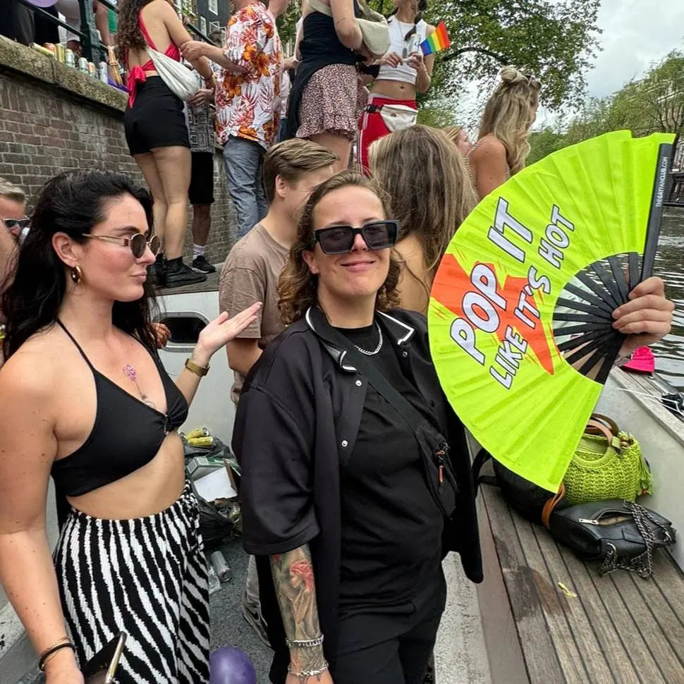 Poppers Fan (UV) The Gay Fan Club