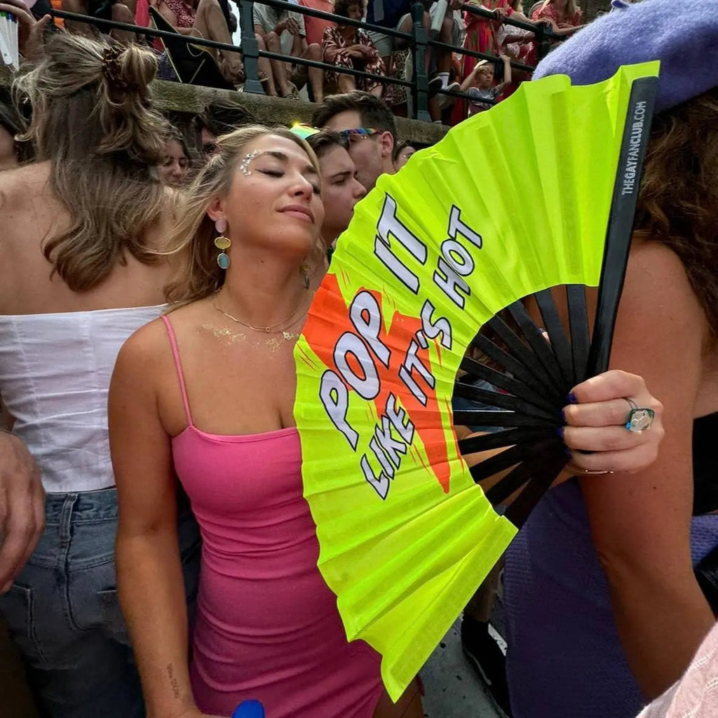 Poppers Fan (UV) The Gay Fan Club