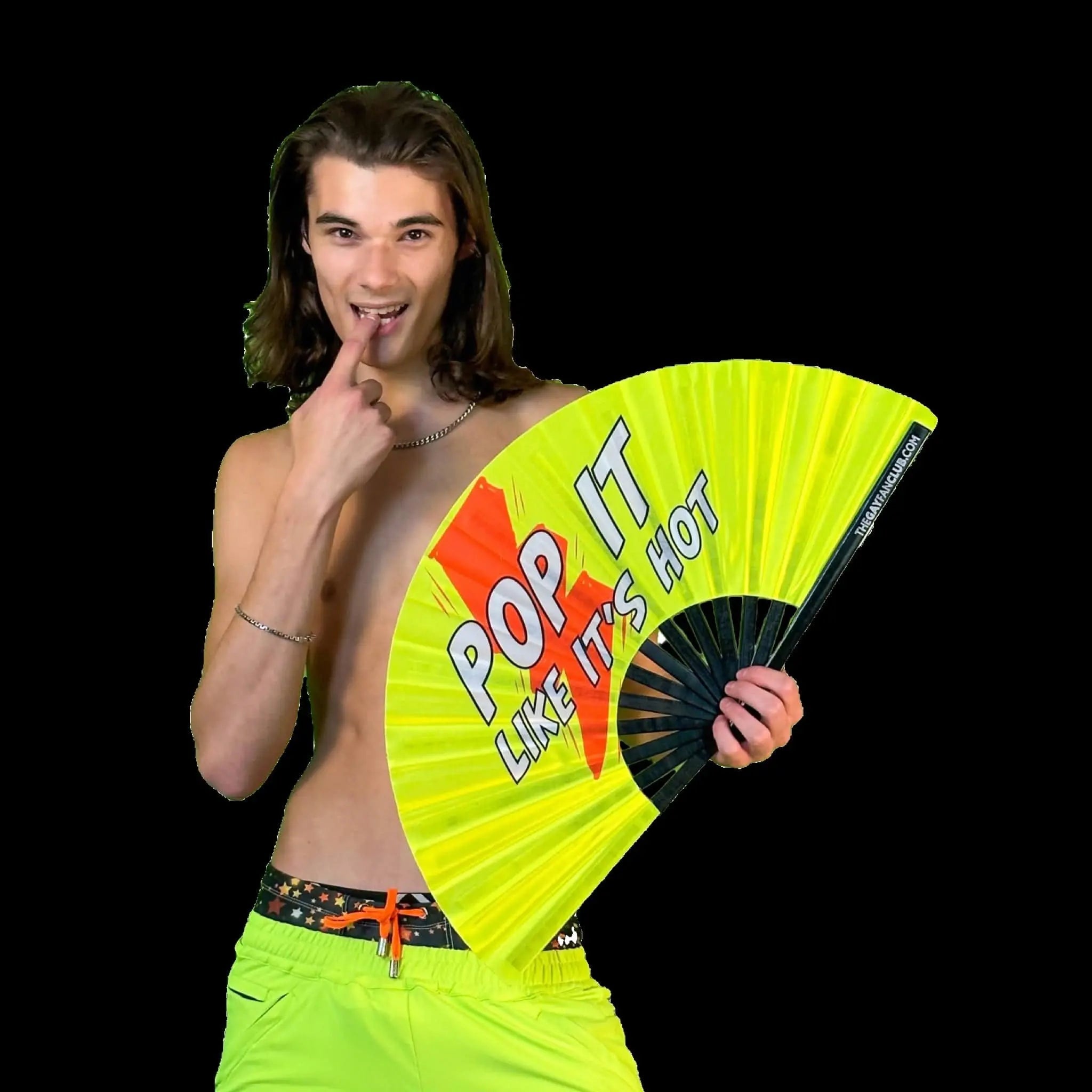 Poppers Fan (UV) The Gay Fan Club
