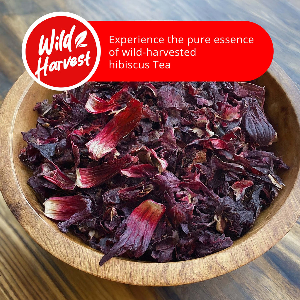 Hibiscus Tea Bags – 50 Count | Caffeine-Free Herbal Tea Akshit