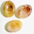 Handpicked Hematoid Quartz Oval Soap Dish – Natural Polished Stone KREATEUR MIAMI