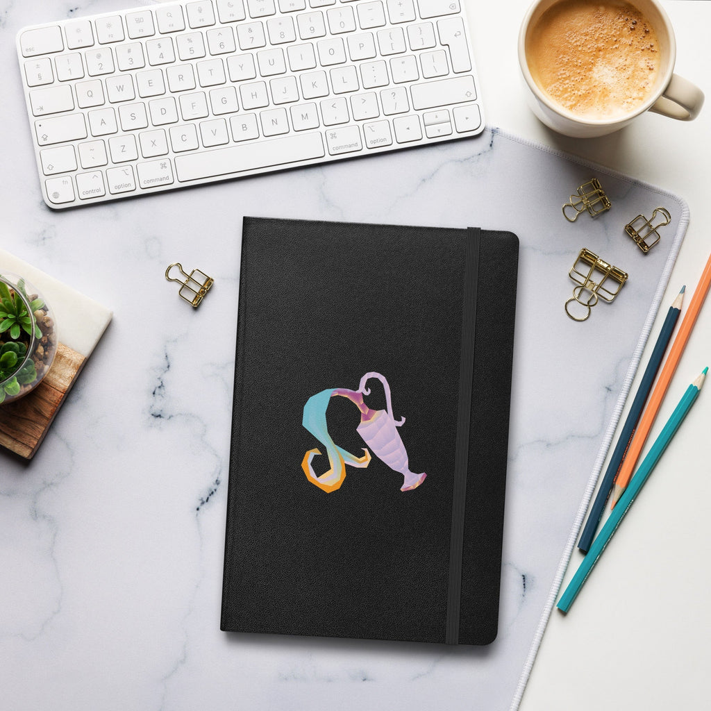 Aquarius Hardcover-bound Notebook Desksmith