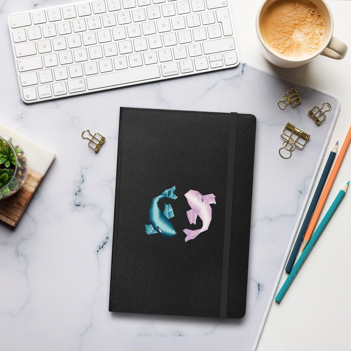 Pieces Hardcover-bound Notebook Desksmith