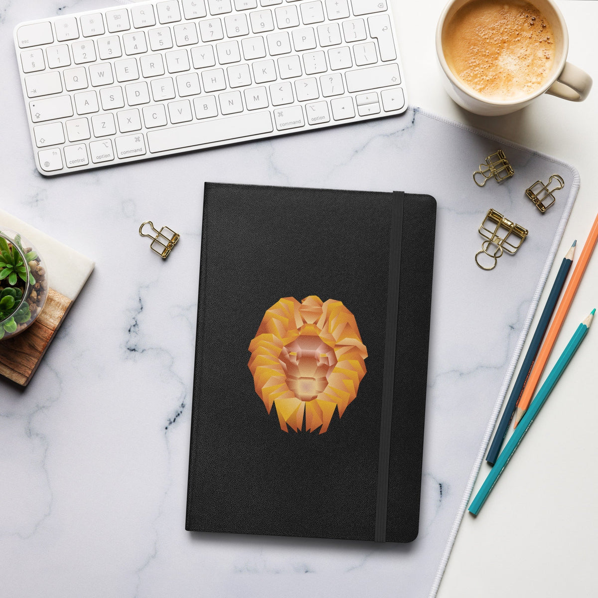 Leo Hardcover-bound Notebook Desksmith
