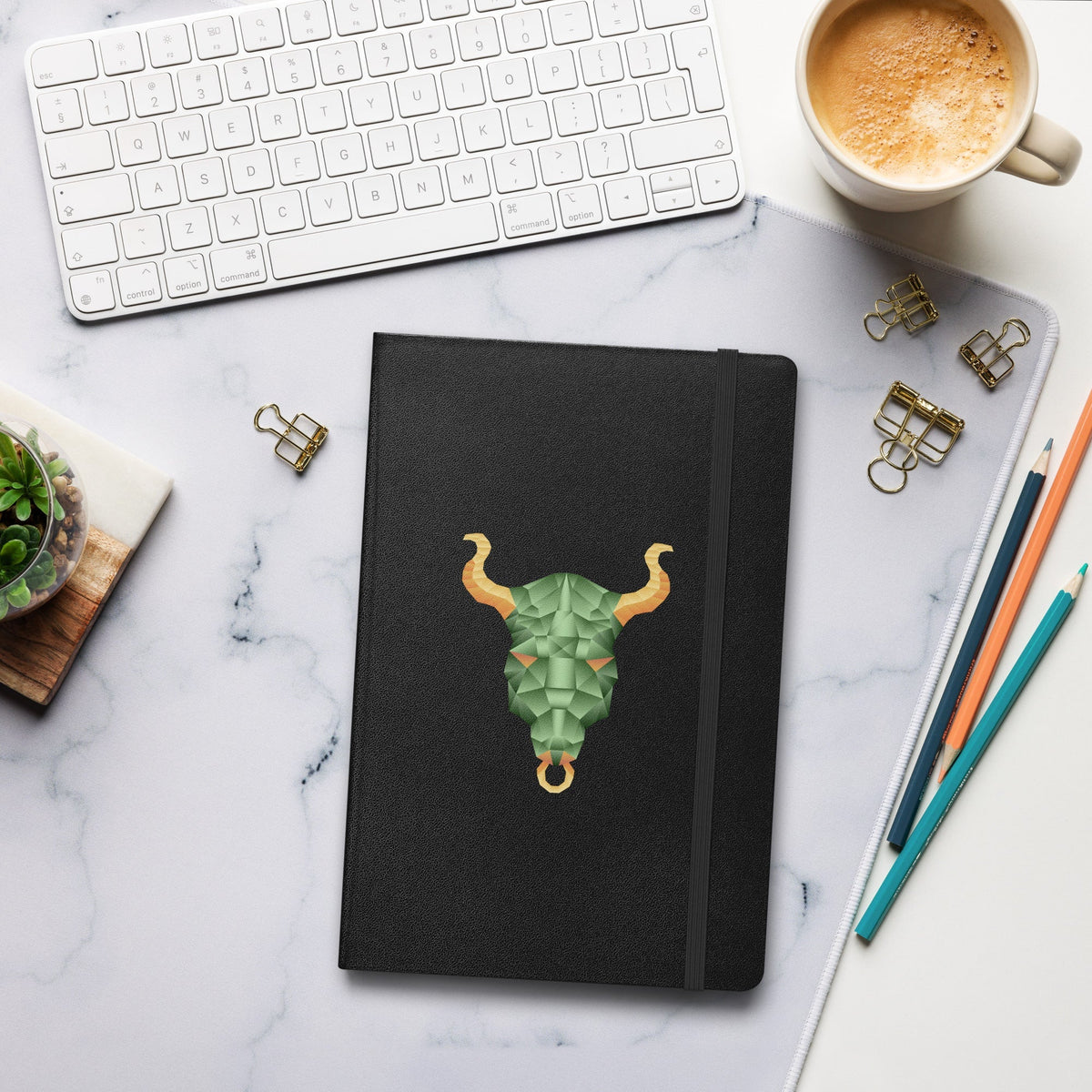 Taurus Hardcover-bound Notebook Desksmith
