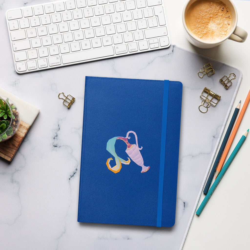 Aquarius Hardcover-bound Notebook Desksmith