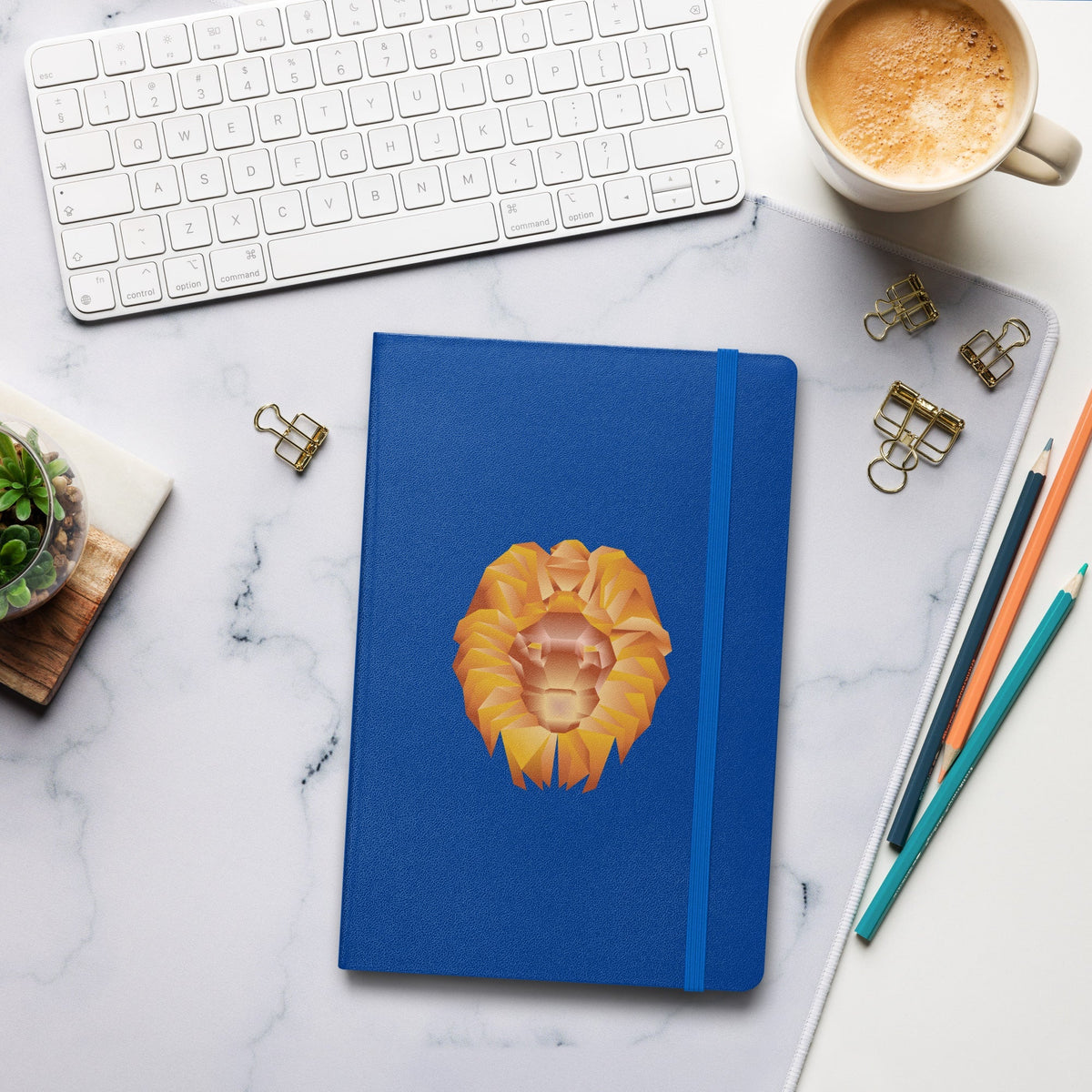 Leo Hardcover-bound Notebook Desksmith