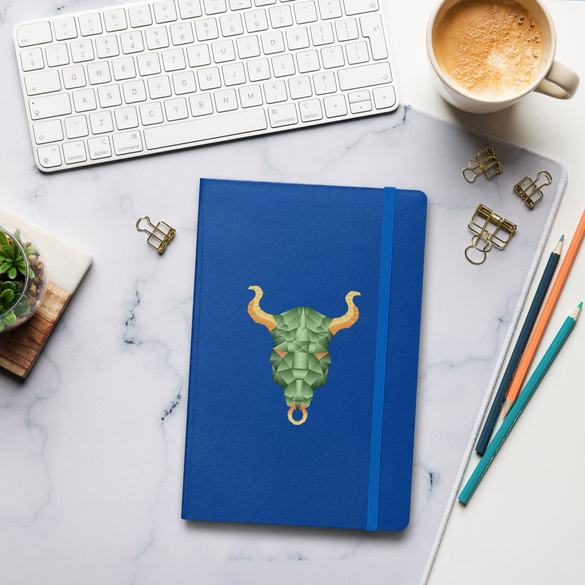 Taurus Hardcover-bound Notebook Desksmith