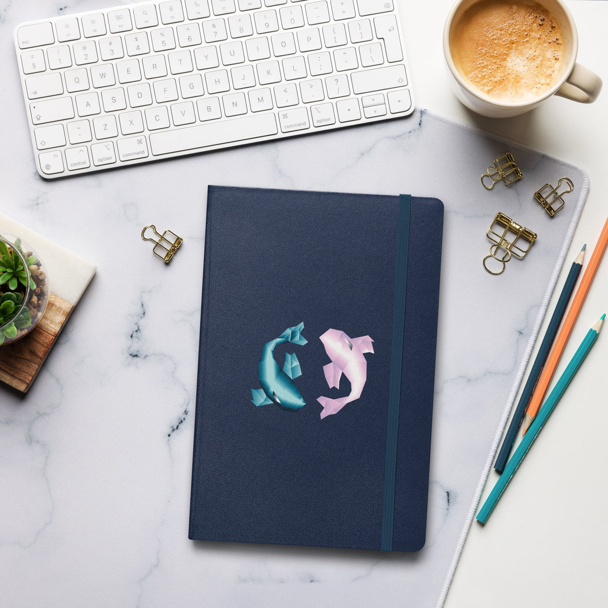 Pieces Hardcover-bound Notebook Desksmith