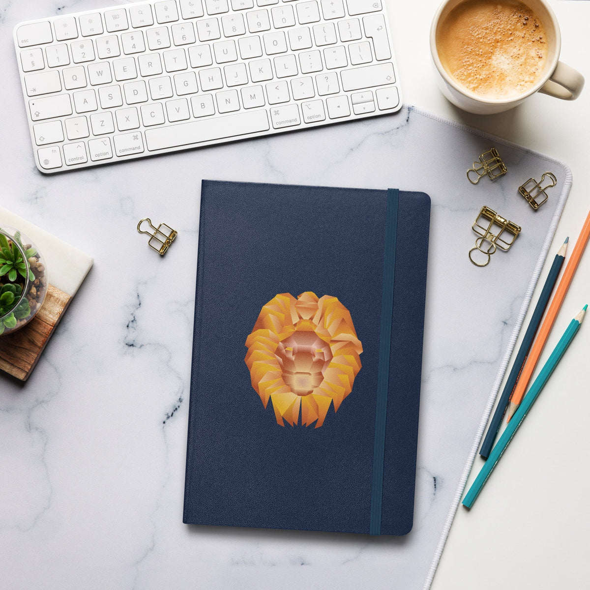 Leo Hardcover-bound Notebook Desksmith