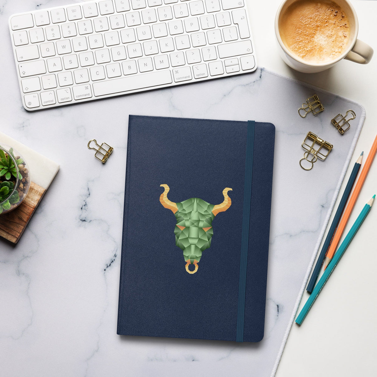 Taurus Hardcover-bound Notebook Desksmith