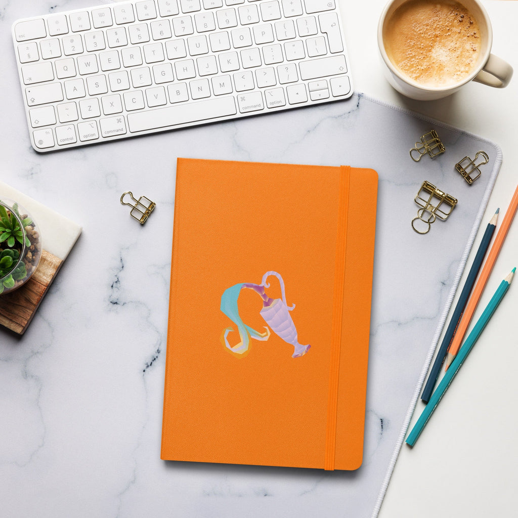 Aquarius Hardcover-bound Notebook Desksmith