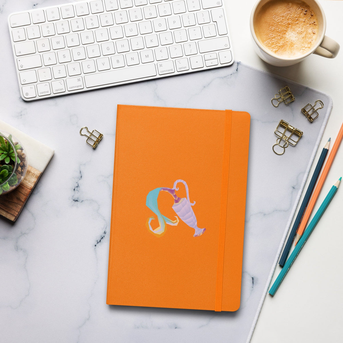 Aquarius Hardcover-bound Notebook Desksmith