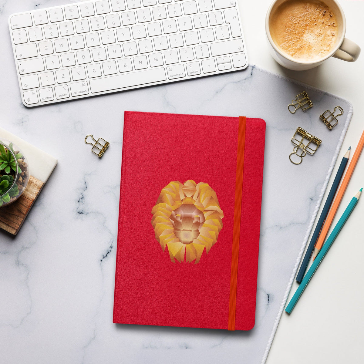 Leo Hardcover-bound Notebook Desksmith