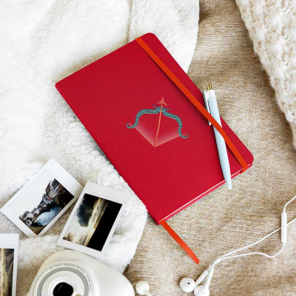 Sagittarius Hardcover-bound Notebook Desksmith