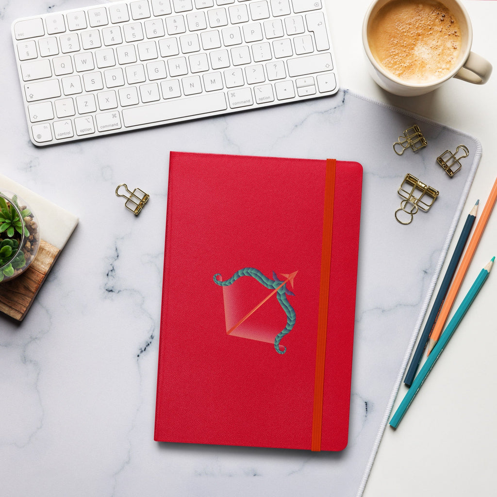 Sagittarius Hardcover-bound Notebook Desksmith