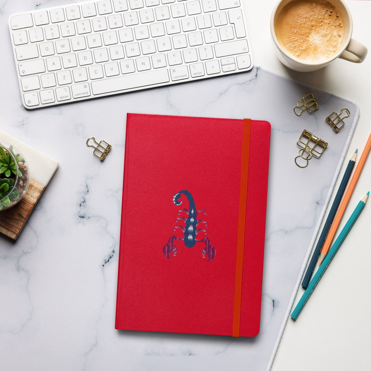 Scorpio Hardcover-bound Notebook Desksmith