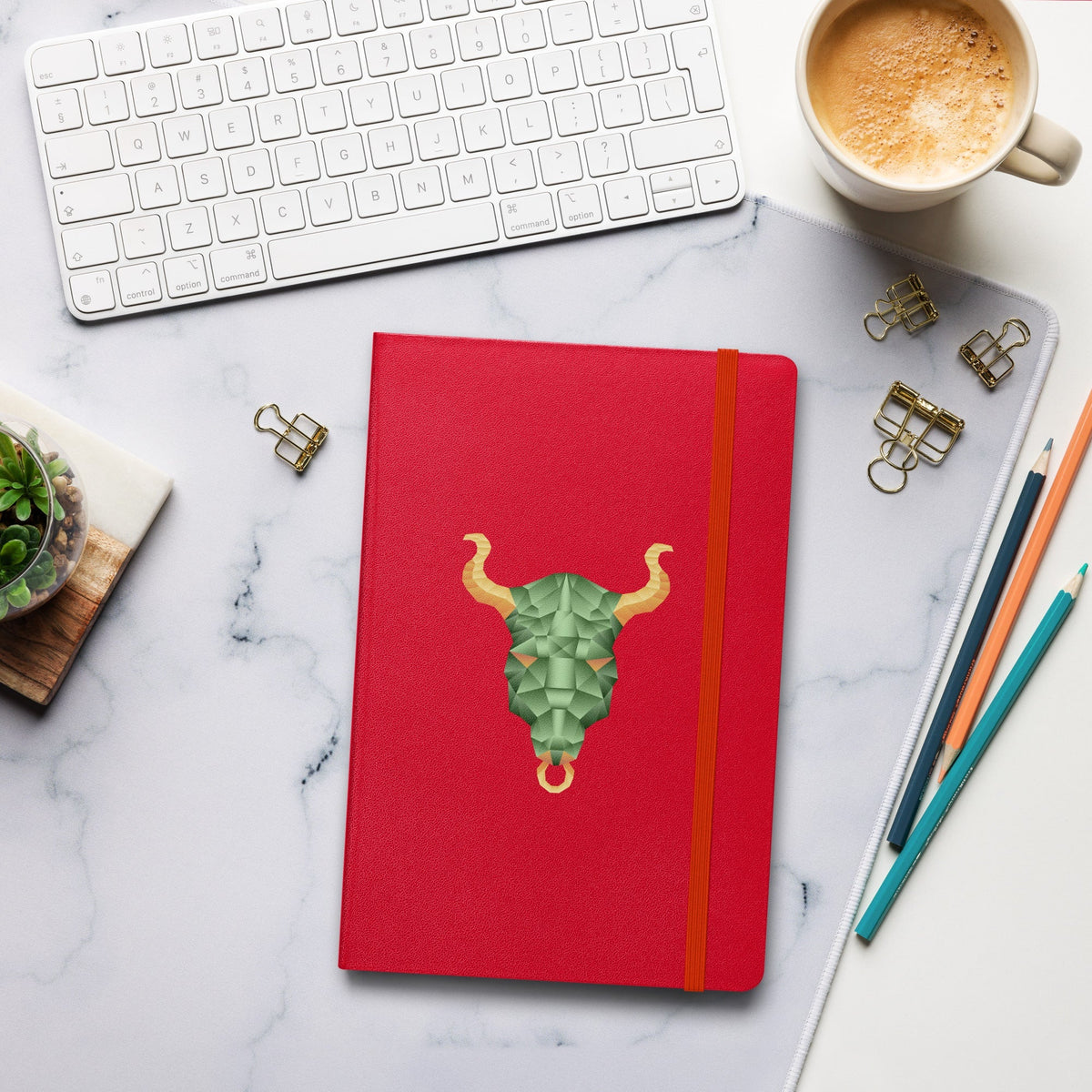 Taurus Hardcover-bound Notebook Desksmith