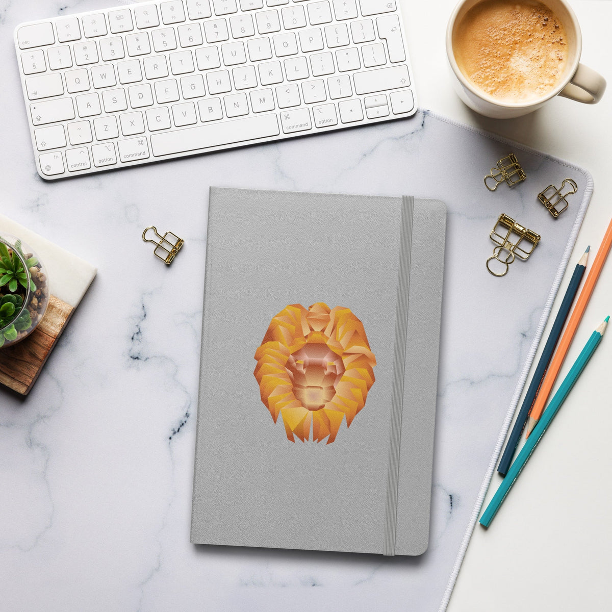 Leo Hardcover-bound Notebook Desksmith