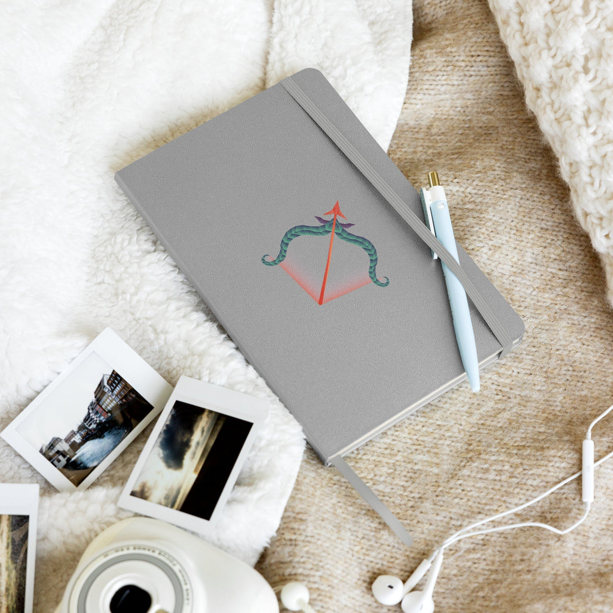 Sagittarius Hardcover-bound Notebook Desksmith