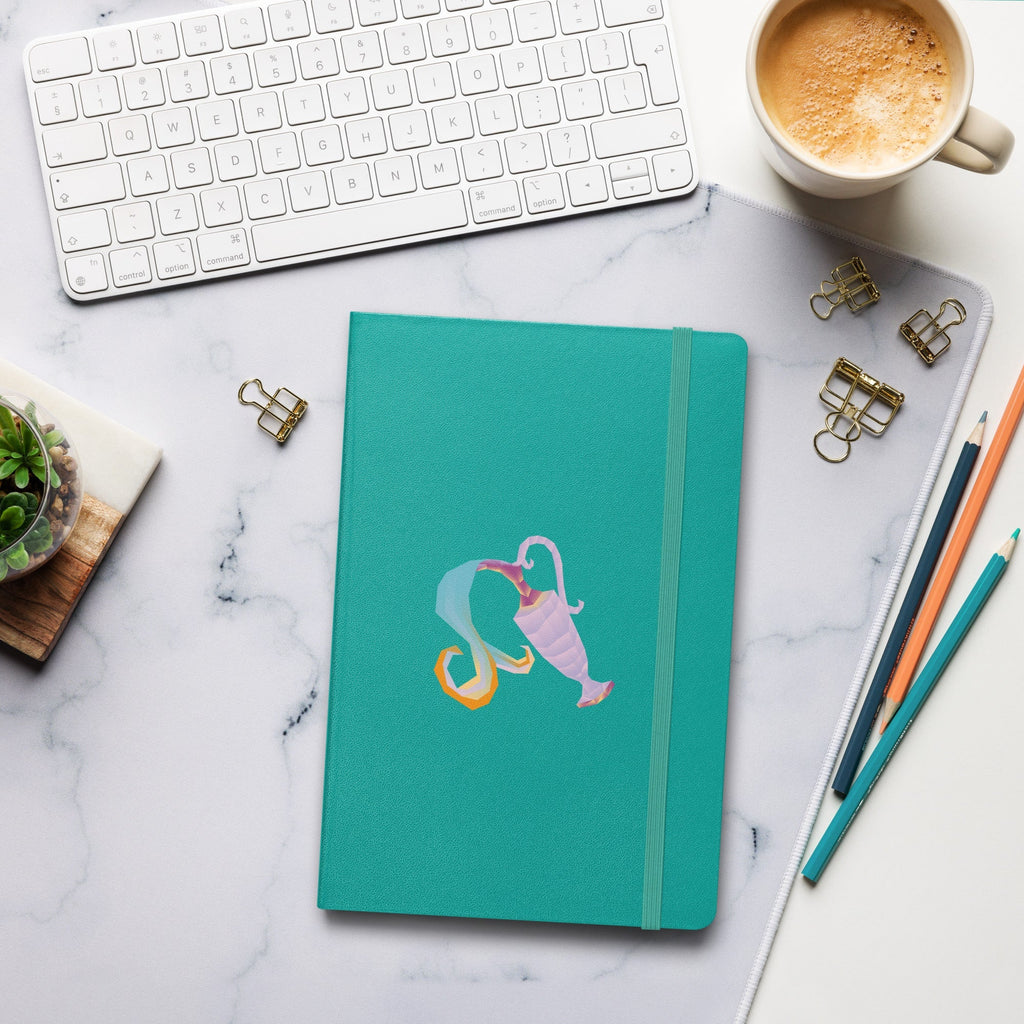 Aquarius Hardcover-bound Notebook Desksmith