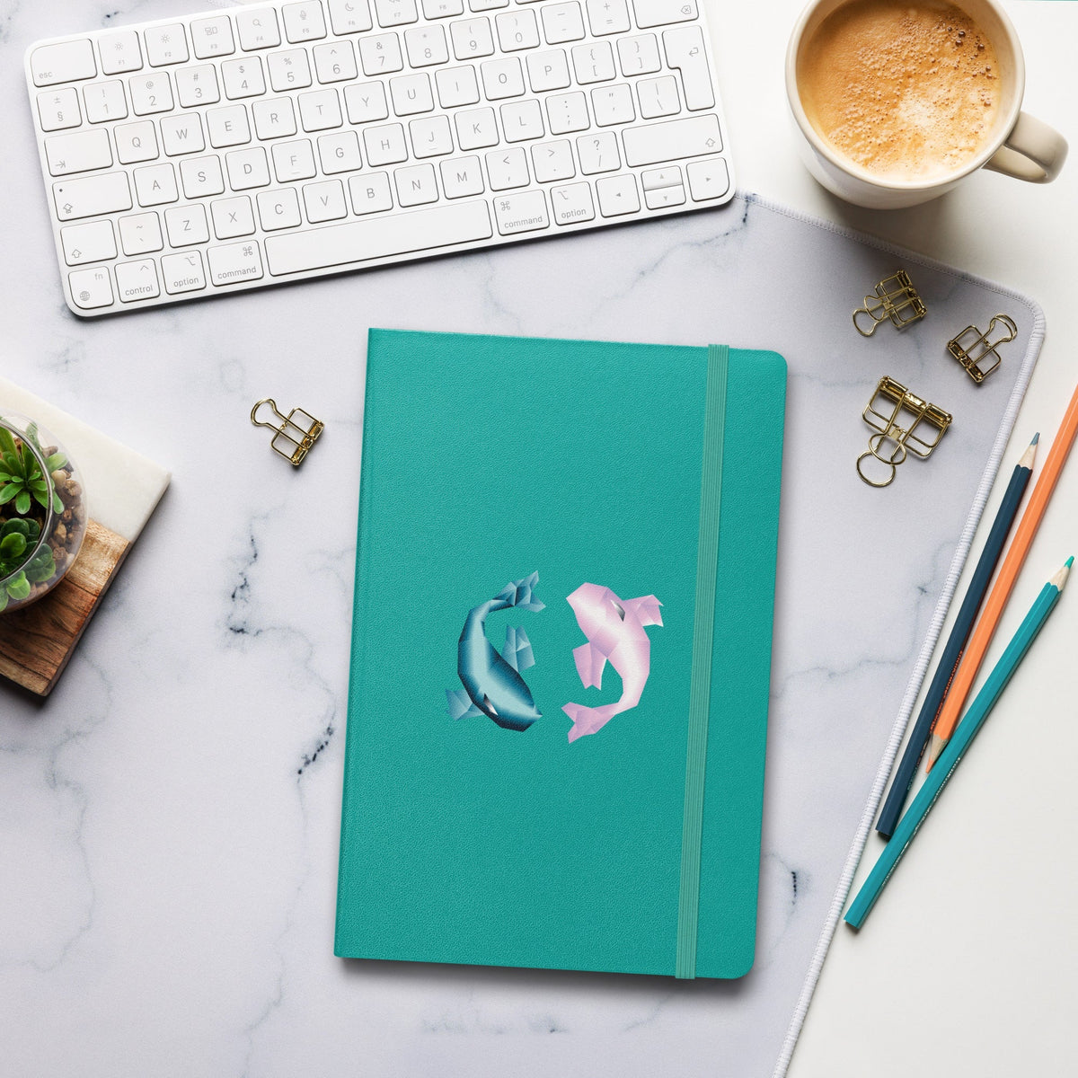 Pieces Hardcover-bound Notebook Desksmith