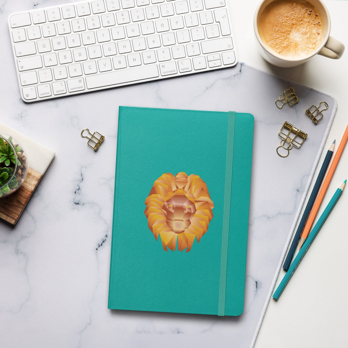 Leo Hardcover-bound Notebook Desksmith
