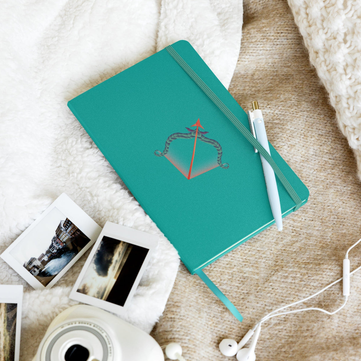 Sagittarius Hardcover-bound Notebook Desksmith