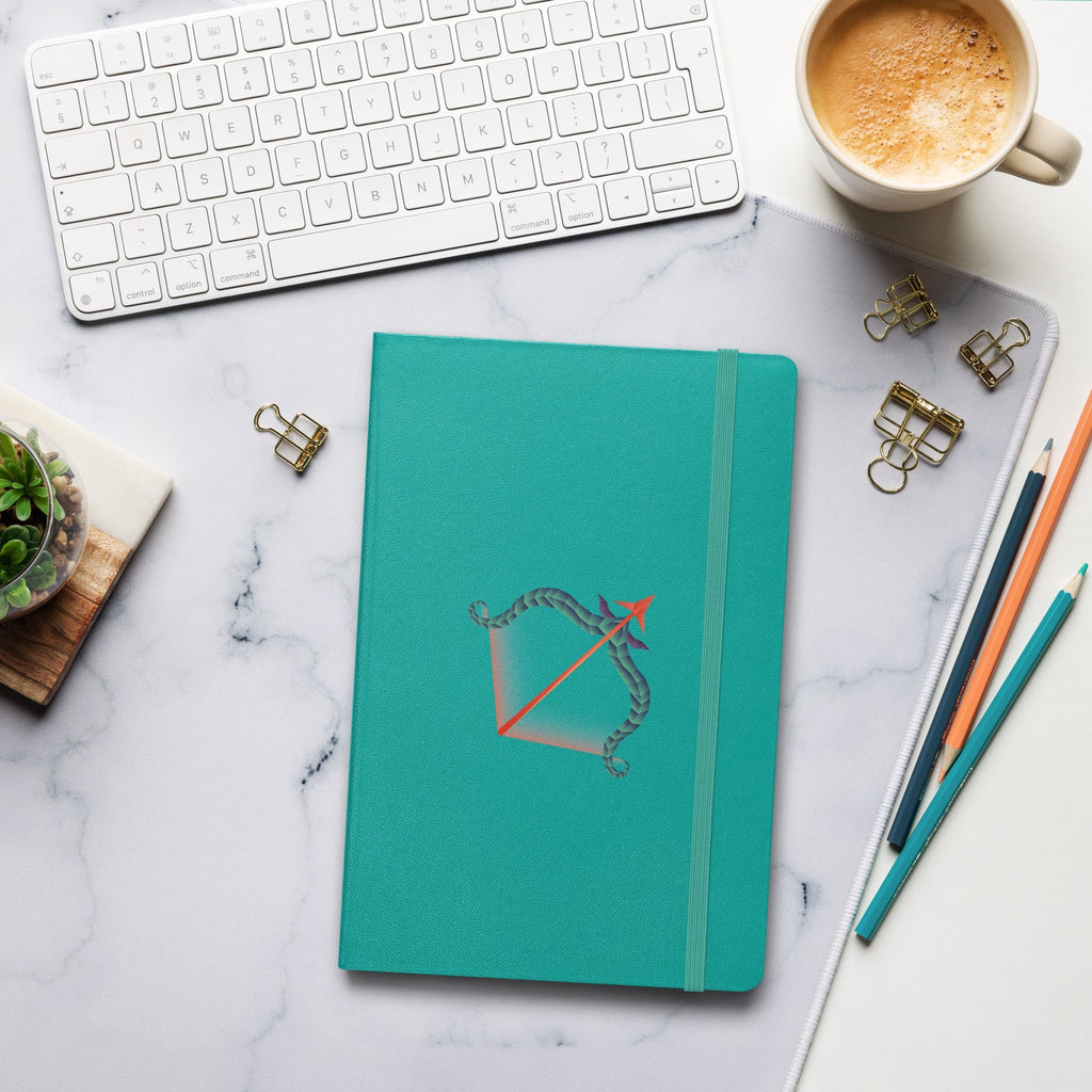 Sagittarius Hardcover-bound Notebook Desksmith