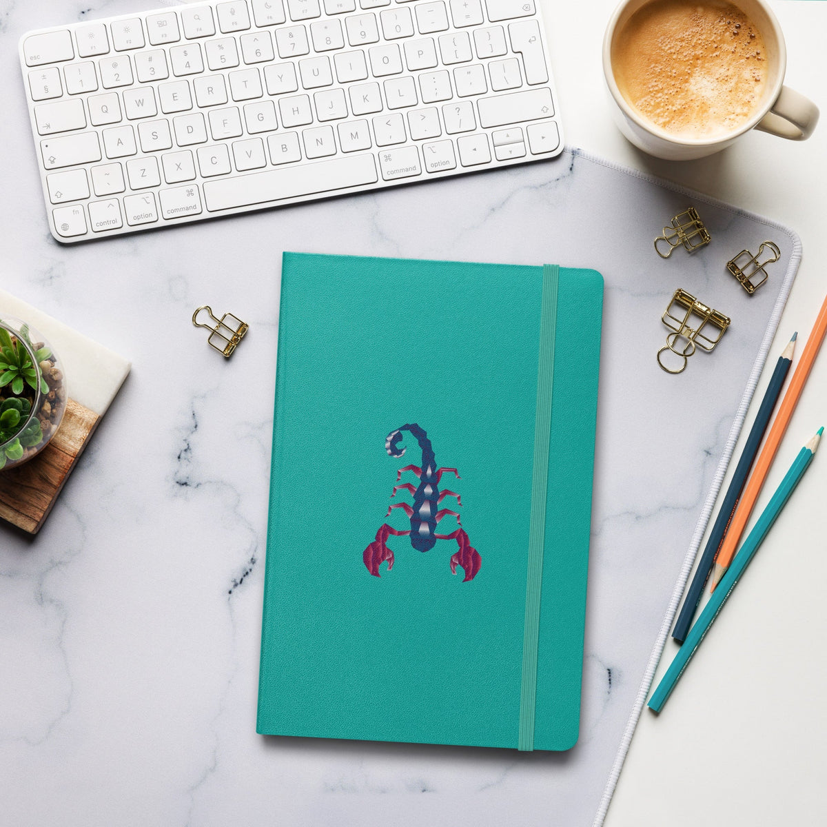 Scorpio Hardcover-bound Notebook Desksmith