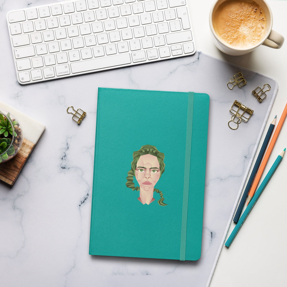 Virgo Hardcover-bound Notebook Desksmith