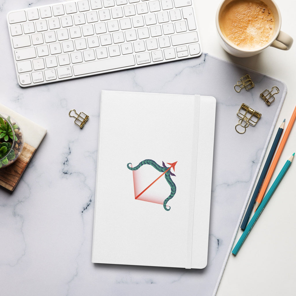 Sagittarius Hardcover-bound Notebook Desksmith