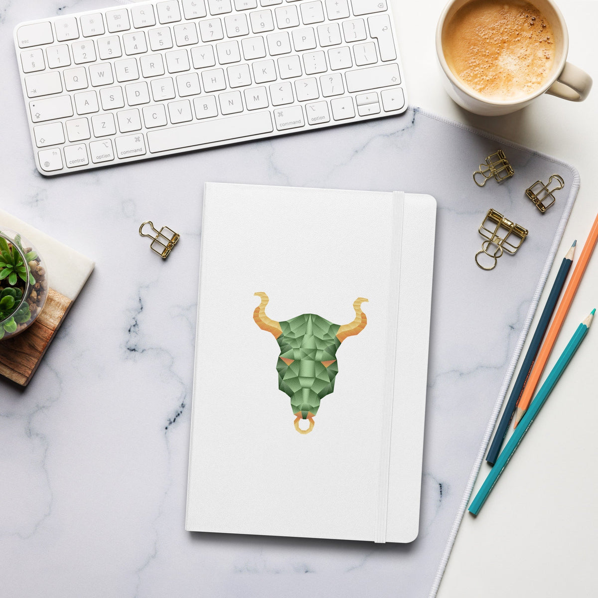 Taurus Hardcover-bound Notebook Desksmith