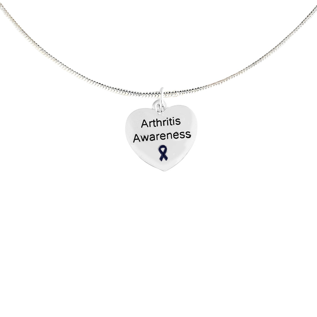 Heart Shaped Arthritis Awareness Necklaces The Awareness Company
