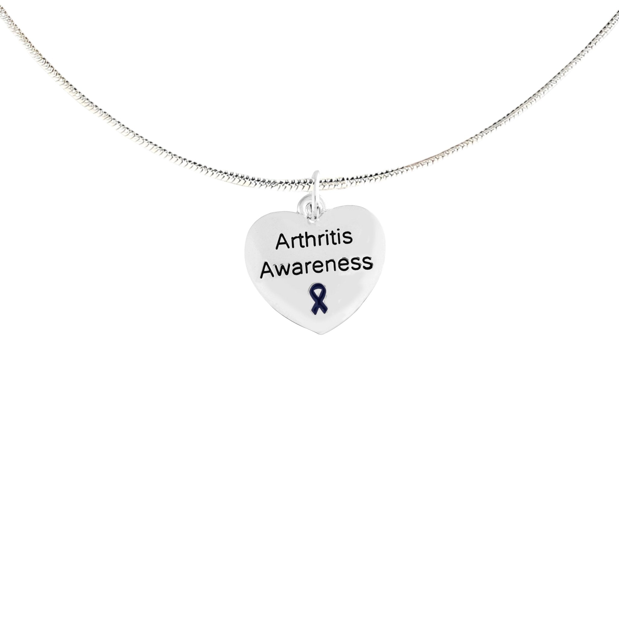 Heart Shaped Arthritis Awareness Necklaces The Awareness Company