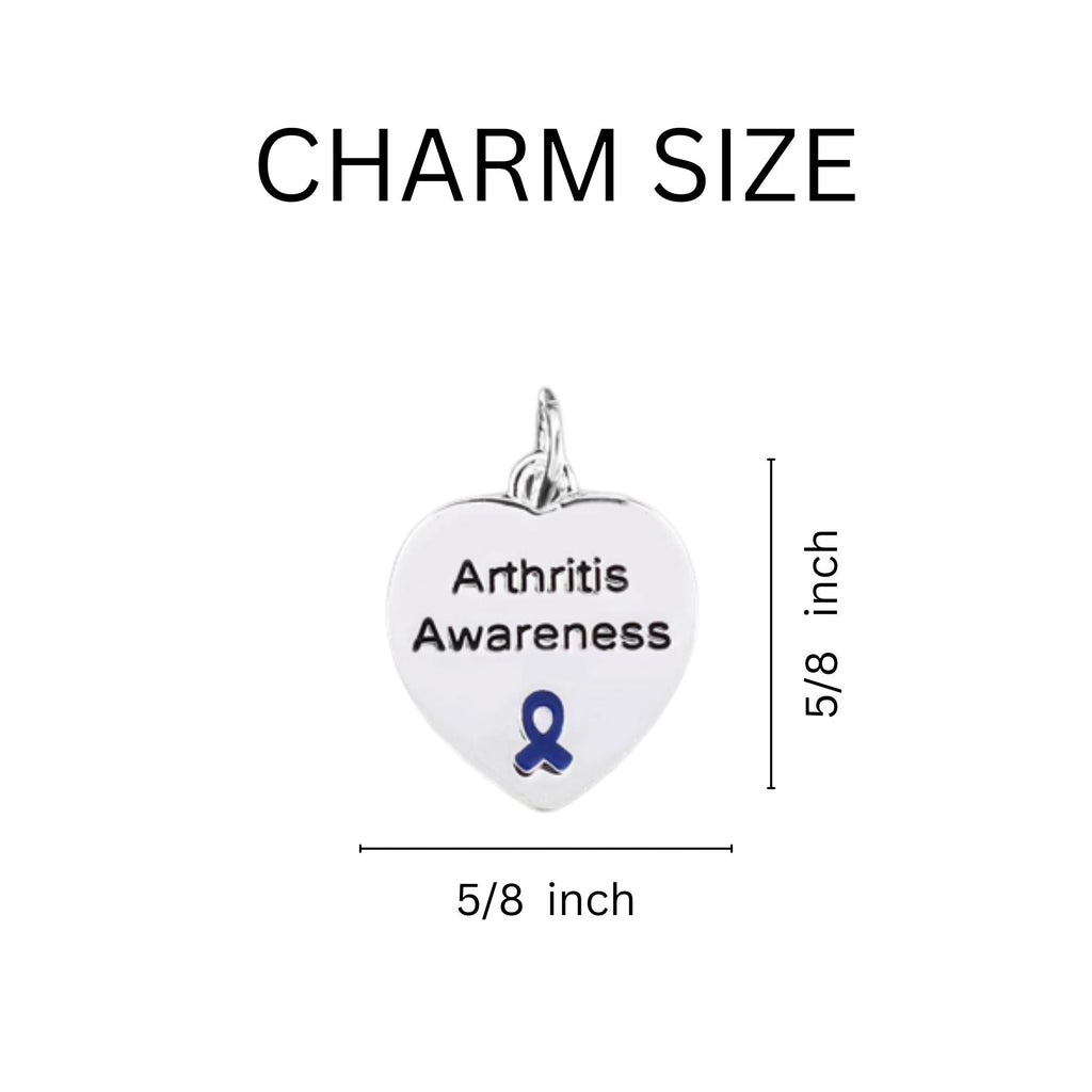 Heart Shaped Arthritis Awareness Split Style Key Chains The Awareness Company