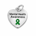 Heart Shaped Mental Health Charms The Awareness Company