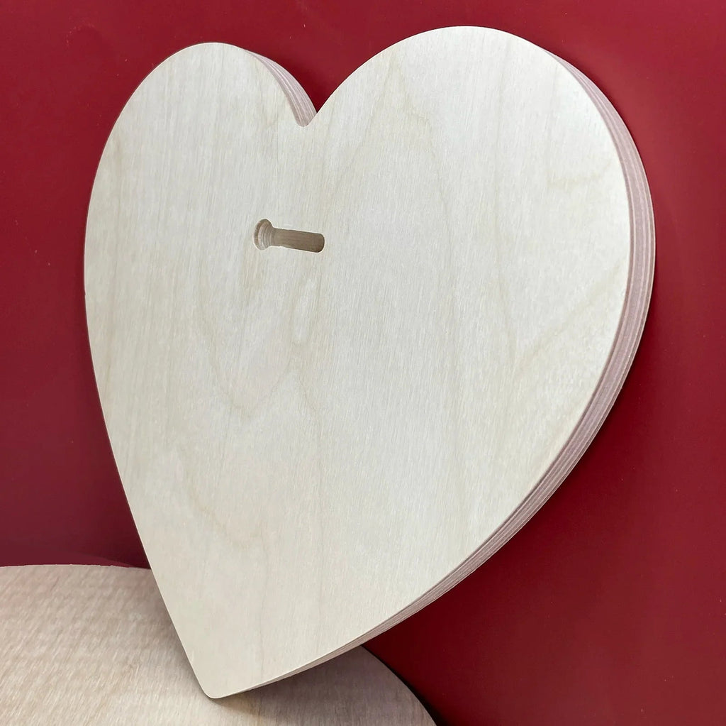 Trekell Symbolic Heart Panel - Wooden Painting Canvas Trekell Art Supplies