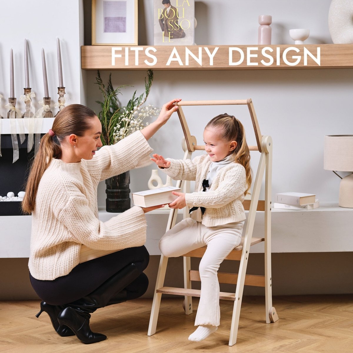 Helper Tower: A Multi-functional Foldable Step Stool for Kids Goodevas B2B