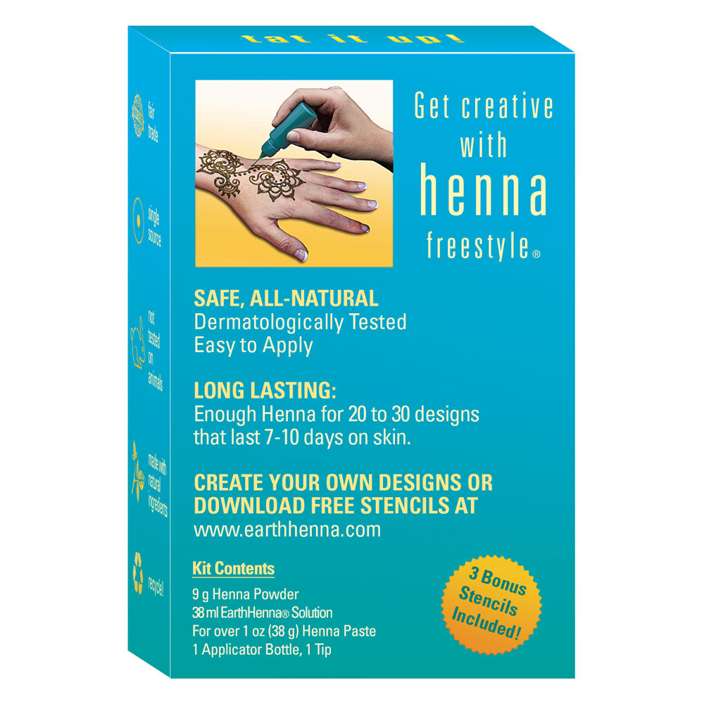 Earth Henna Freestyle Kit Earth Henna