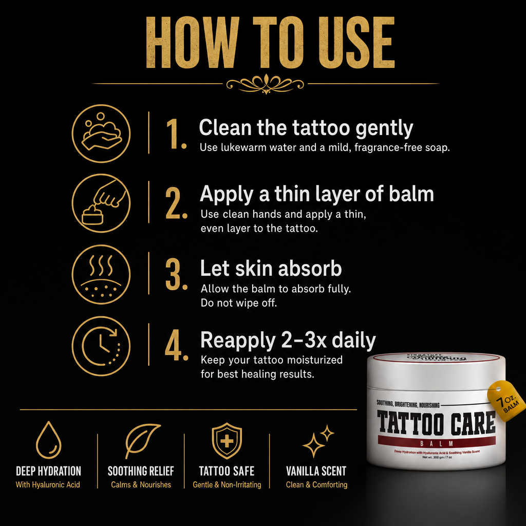Tattoo Care Balm by Signature - 200 gm Tattoo Numbing Cream Co.