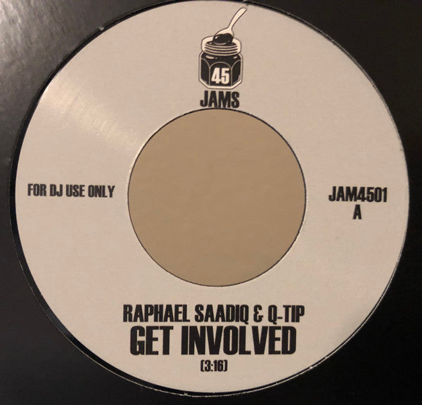 Raphael Saadiq - Get Involved / Vivrant Thing (7" VINYL) | Mint (M) Generic Love Vinyl Records
