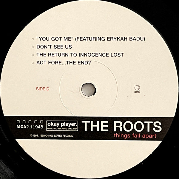 The Roots - Things Fall Apart [Explicit Content] (2x VINYL) | Mint (M) Mint (M) Love Vinyl Records