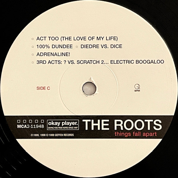 The Roots - Things Fall Apart [Explicit Content] (2x VINYL) | Mint (M) Mint (M) Love Vinyl Records