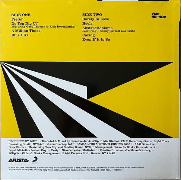 Q-Tip - Kamaal/The Abstract (BLACK, WHITE, & YELLOW VINYL) | Mint (M) Mint (M) Love Vinyl Records