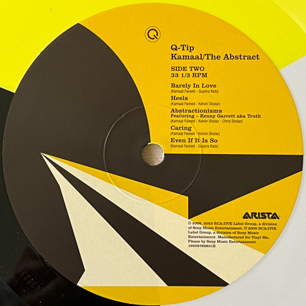 Q-Tip - Kamaal/The Abstract (BLACK, WHITE, & YELLOW VINYL) | Mint (M) Mint (M) Love Vinyl Records