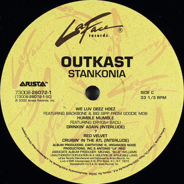 OutKast - Stankonia | Mint (M) Mint (M) Love Vinyl Records